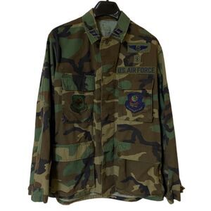U.S. Air Force Authentic Small Combat Camouflage Button Down Jacket